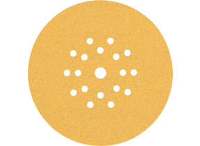 Bosch 25x feuilles abrasives expert c470 à 19 trous (pour peinture sur bois, bois dur, ø 225 mm, grain 100, professional accessoire ponceuse pour cloison sèche) 2608901149