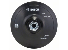Bosch 2609256272 Plateau de ponçage caoutchouc pour meuleuse