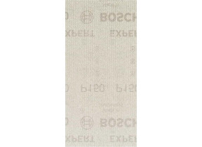 Bosch 50x abrasifs réticulés expert m480 (pour peinture sur bois, bois dur, ø 93x186 mm, grain 150, professional accessoire ponceuse excentrique) 2608900755