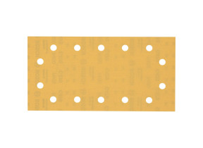 Bosch 50x feuilles abrasives expert c470 à 14 trous (pour peinture sur bois, bois dur, ø 115x230 mm, grain 400, professional accessoire ponceuse excentrique) 2608900950