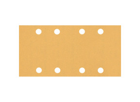 Bosch 50x feuilles abrasives expert c470 à 8 trous (pour peinture sur bois, bois dur, ø 93x186 mm, grain 100, professional accessoire ponceuse excentrique) 2608900938