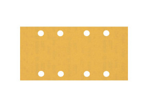 Bosch 50x feuilles abrasives expert c470 à 8 trous (pour peinture sur bois, bois dur, ø 93x186 mm, grain 180, professional accessoire ponceuse excentrique) 2608900940