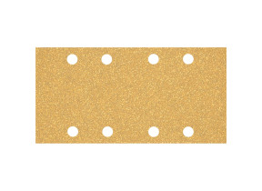 Bosch 50x feuilles abrasives expert c470 à 8 trous (pour peinture sur bois, bois dur, ø 93x186 mm, grain 40, professional accessoire ponceuse excentrique) 2608900935