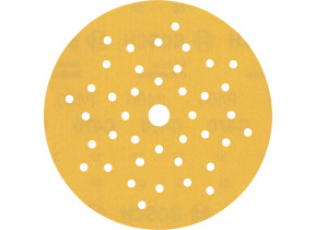 Bosch 50x feuilles abrasives expert c470 multi-trous (pour peinture sur bois, bois dur, ø 125 mm, grain 400, professional accessoire ponceuse excentrique, ponceuse excentrique) 2608901134