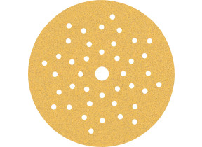 Bosch 50x feuilles abrasives expert c470 multi-trous (pour peinture sur bois, bois dur, ø 125 mm, grain 80, professional accessoire ponceuse excentrique, ponceuse excentrique) 2608901126