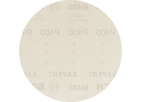 Bosch 5x abrasifs réticulés expert m480 (pour peinture sur bois, bois dur, ø 125 mm, grain 400, professional accessoire ponceuse excentrique, ponceuse excentrique) 2608900679