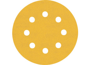 Bosch 5x feuilles abrasives expert c470 à 8 trous (pour peinture sur bois, bois dur, ø 115 mm, grain 240, professional accessoire ponceuse excentrique, ponceuse excentrique) 2608900799