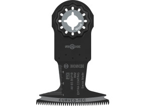 Bosch 5x lame pour outil multifonctions pro multi material aii 65 bspib (pour bois dur, panneaux plastifiés, largeur 65 mm, professional accessoire outil multifonction) 2608669083