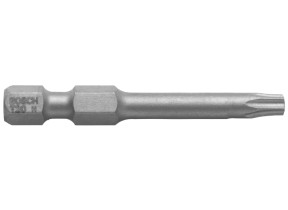 Bosch outillages 25 pièces jeu de embouts de vissage qualité extra-dure pour vis torx, t8 epaisseur, 49mm longueur 2607002508