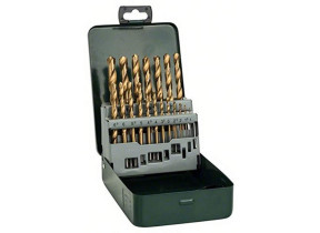 Bosch Outillages 2607019437 Coffret de mèches HSS-R Lot de 19