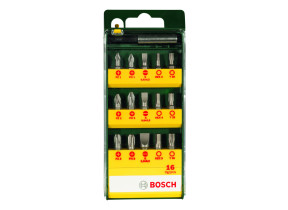 Bosch Outillages 2607019453 Coffret d\'embouts pour Visseuse 16 pièces