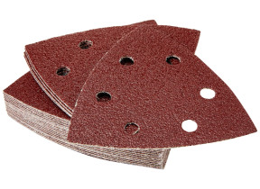 Bosch Outillages 2607019488 Lot de feuilles abrasives pour Ponceuse Delta Grain 60 25 pièces