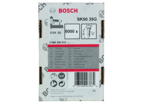 Bosch Outillages 2608200515 Clou à tête fraisée 1,2 mm / 35 mm