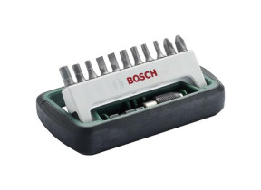 Bosch Outillages 2608255995 Jeu d\'embouts 11 pièces vis à fente, cruciforme Phillips, vis Pozidriv, 6 pans intérieurs, 6 pans intérieurs (TX) W75265