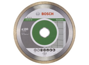 Bosch Outillages 2608602536 Disque à tronçonner diamanté standard for ceramic 180 x 25,40 x 1,6 x 7 mm, Gris