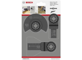 Bosch Outillages 2608662343 ACZ 85 EC, AIZ 20 AB, AIZ 24 EC Set outils multifonction 3 pièces 1 set