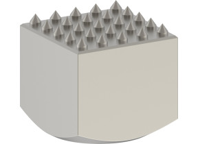 Bosch Outillages 2608690179 Boucharde au carbure 50 x 50 mm Gris