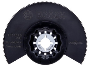 Bosch Outillages 2609256943 Lame pour Scie segment ACZ 85 EB Bois et métal 85 mm accessoire Starlock
