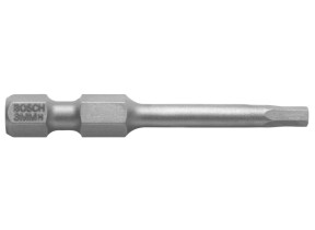 Bosch outillages 3 pièces jeu de embouts de vissage extra dure pour vis à six pans creux, hex6 epaisseur, 49mm longueur 2607001735