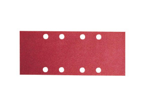 Bosch outillages feuille abrasif pour ponceuses orbitales, 8 trous, 180 grain, 93mm x 230mm, lot de 10 2608605300