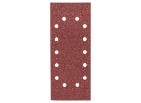 Bosch outillages feuille abrasif pour ponceuses vibrantes, 14 trous, 40 grain, 115mm x 280mm, lot de 10 gris 2608605341