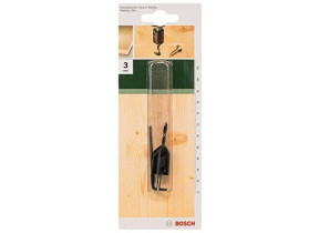 Bosch outillages foret à bois avec fraise à lamer diamètre 3 mm 2609255216
