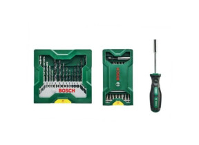 Bosch Outillages Mini X-Lin 2607017655 Jeu d\'embouts 41 pièces avec tournevis porte-embout