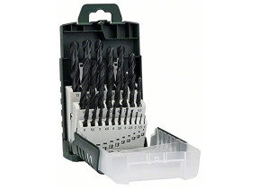 Bosch Outillages Set de 25 forets à métaux HSS-R 1 à 10 mm 2609255135