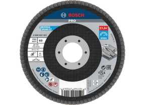 Bosch PRO X571 Disque à lamelles 115 mm G60 - 2608607323