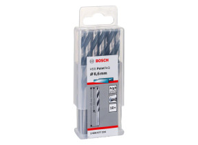Bosch professional 10x forets hélicoïdaux hss pointteq (pour métal, 6,6 x 63 x 101 mm, accessoires pour perceuses-visseuses) 2608577234