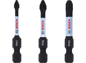 BOSCH PROFESSIONAL 2608522491 LOT DE 3 EMBOUTS DE VISSAGE IMPACT CONTROL PH (50 MM, TIGE HEXAGONALE, PICK AND CLICK, ACCESSOIRES