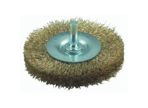 Brosse boisseau pour perceuses - fils ondulés, laitonnés, 75 mm Bosch 2609256529