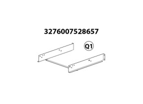 Cadre panier arrière fixation vis art. 599-11 peint s6e59911-g1 pour racine 566S6E59911G1