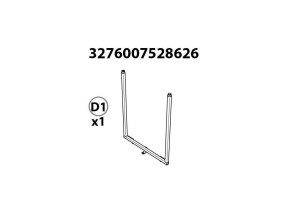 Cadre pour panier arrière art.599-11 peint at s6e59911-c1 pour racine 566S6E59911C1