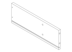 Composant 16 – panneau latéral milieu droit tiroir haut a19128.o.16 pour racine 208A19128O16