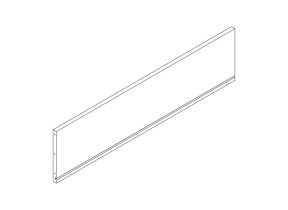 Composant 22 – panneau arrière tiroir bas a19128.o.22 pour racine 208A19128O22