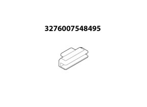 Crochet central pour bas sans poignée d6.80 at ral7016 s8e45800-c3 pour racine 566S8E4580074