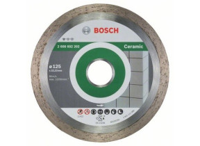 Disque à tronçonner diamanté BOSCH Standard Spécial Céramique 125X22.23 MM - 2608602202