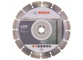 Disque à tronçonner diamanté Professional for Concrete, 230 x 22,23 x 2,3 x 10 mm Bosch 2608602200