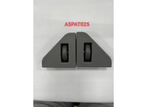 Embout de pied avec roues aspat025 pour racine 082ASPAT025