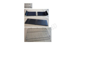 Ensemble grille de cuisson et pare-vent kit04it pour racine 370KIT04IT