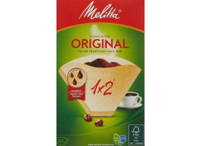 Filtres à café melitta fsc label 1x2 / 40 6658212