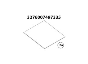 Fond hdf sans antidérapant 421x527x5 fsc + supports plastique r6130008 pour racine 566R6130004