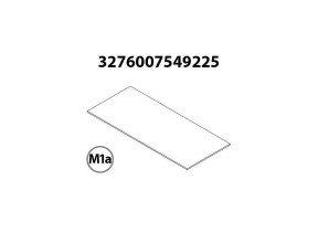 Fond hdf sans antidérapant 792x455x5 fsc m1a r4880003 pour racine 566R4880003