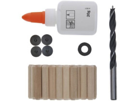 Jeu de chevilles à bois Bosch, 32 pièces, 8 mm, 40 mm - 2607000542