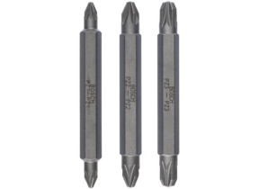 Jeu de lames doubles Bosch, 3 pièces PZ1, PZ1, PZ2, PZ2, PZ3, PZ3, 60 mm - 2607001749