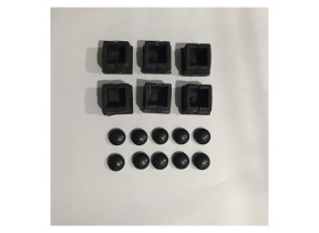 Kit chaise 1 place noir oppc-sk pour racine 072OPPCSK