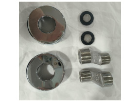 Kit de fixation chrome pj00016-ee pour racine 396PJ00016EE