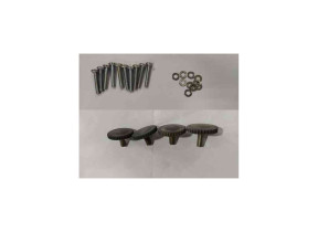 Kit de quincaillerie + pieds plastiques réglables fqs06005-hp pour racine 064WOFAR18K01