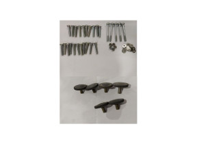 Kit de quincaillerie + pieds plastiques wofco11k01 pour racine 064WOFCO11K01